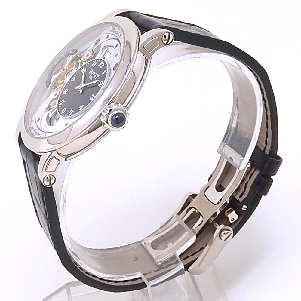 Bovet Dimier Recital 12 Monsieur DTR12-42WG-000-B1-07 18k White Gold Black Dial