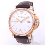 Panerai Luminor Due PAM01336 18k Rose Gold Goldtech White Sun-Brushed Dial