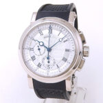 Breguet Marine Chronograph 5827BB/12/5ZU 18k White Gold Silver Dial