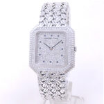 Audemars Piguet Vintage 18k White Gold Diamonds Pave Dial