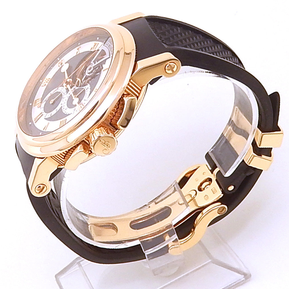 Breguet Marine Tourbillon Chronograph 5837BR/92/5ZU 18k Rose Gold Black Dial
