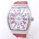 Franck Muller Vanguard V 41 SC DT Stainless Steel White Dial