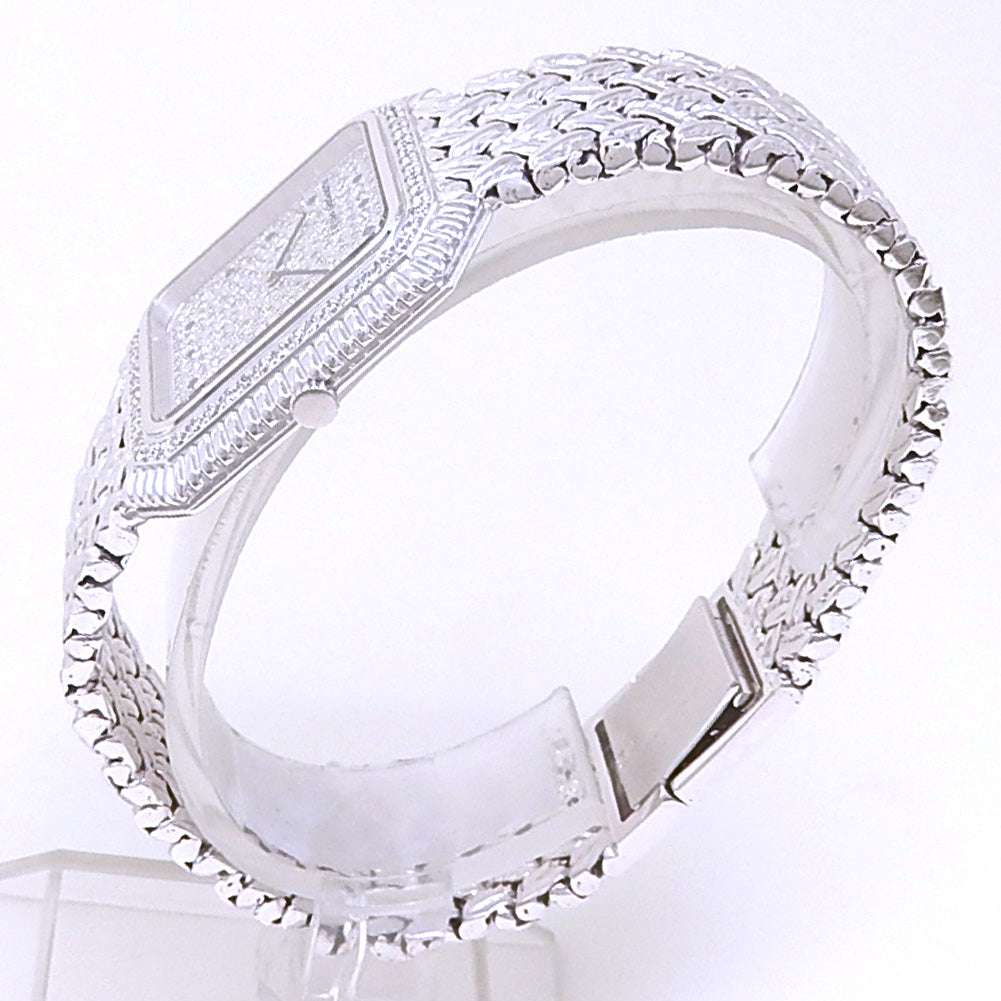 Audemars Piguet Vintage 18k White Gold Diamonds Pave Dial