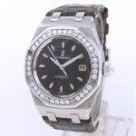 Audemars Piguet Lady Royal Oak 77321ST.ZZ.D002CR.01 Steel Black Dial