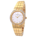 Vacheron Constantin Phidias 602197 18k Yellow Gold White Diamond Dial