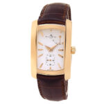 Baume & Mercier Hampton 65362 18k Rose Gold Silver Dial