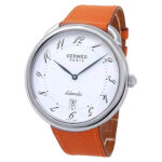Hermès Arceau AR4.810 Stainless Steel White Dial