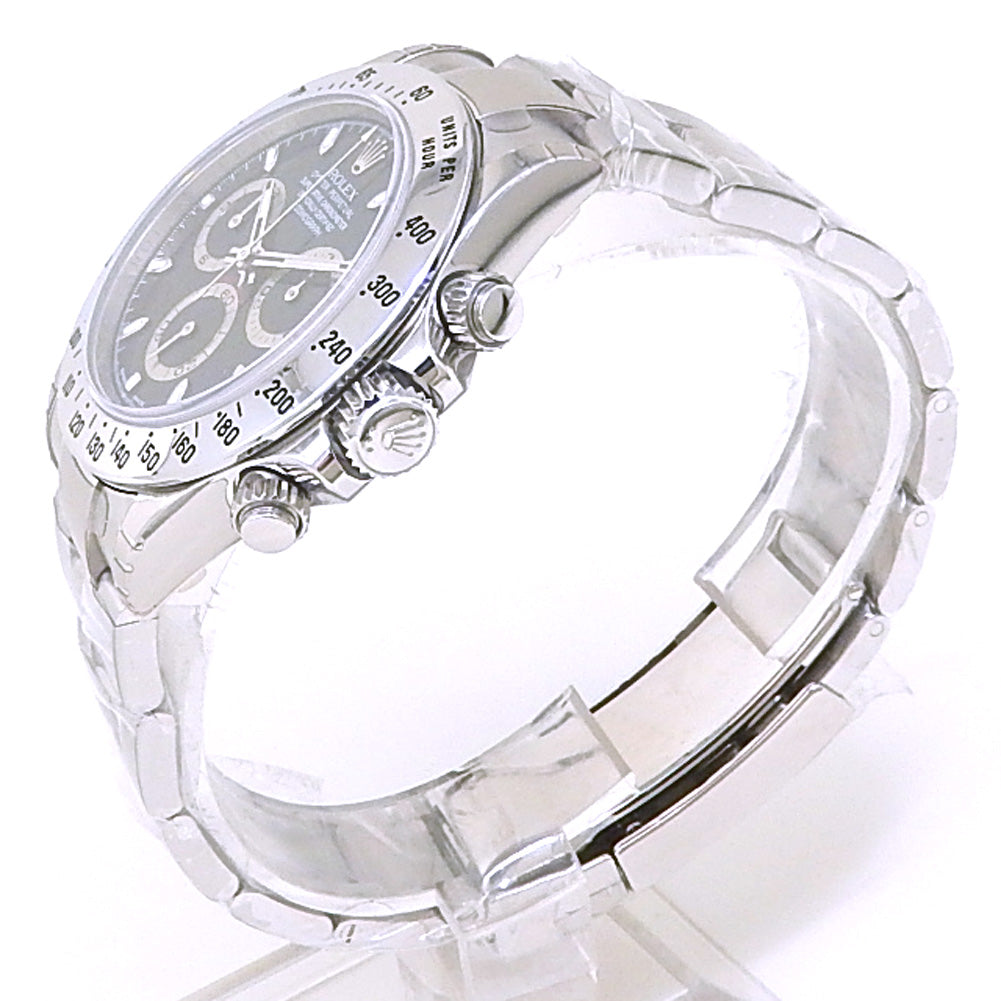 Rolex Daytona 116520 Stainless Steel Black Dial