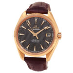 Omega Seamaster Aqua Terra 231.53.42.21.06.001 18k Rose Gold Grey Dial
