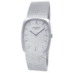 Patek Philippe Ellipse 3567/1 18k White Gold Silver Dial
