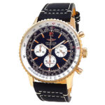 Breitling Navitimer H30330 18k Rose Gold Black Dial