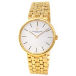 Vacheron Constantin Vintage 39015 18k Yellow Gold White Dial