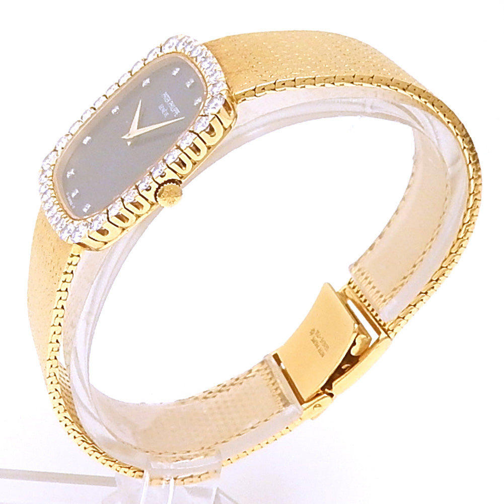 Patek Philippe Vintage 3616/2 18k Yellow Gold Blue Dial