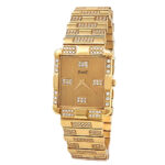 Piaget Vintage 81241 C587 18k Yellow Gold Champagne Diamond Dial