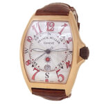 Franck Muller Mariner 8080 SC DT 18k Rose Gold Silver Dial