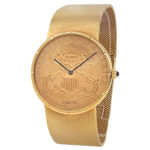 Corum Twenty Dollars Coin 8801 18k Yellow Gold Champagne Dial