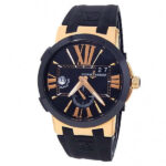 Ulysse Nardin Executive Dual Time 246-00-3/42 Rose Gold Black Dial