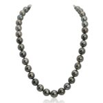 Tahitian Cultured Pearl Necklace - Front View by Kelly Christie