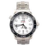 Omega Seamaster Diver 300M 210.30.42.20.04.001 White Dial - Front View by Omega