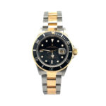 Rolex Submariner Date 16613 Two-Tone Black Dial - Front View by Rolex