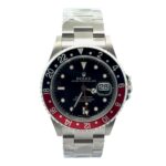 Rolex GMT-Master II 16710 Black Dial - Front View by Rolex