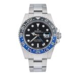 Rolex GMT-Master II 126710BLNR Stainless Steel Black Dial - Front View by Rolex