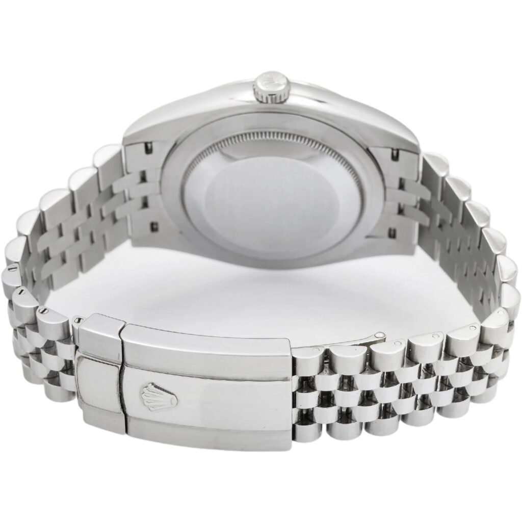 Rolex Datejust 41 126300 Steel Wimbledon Dial - Angle View by Rolex