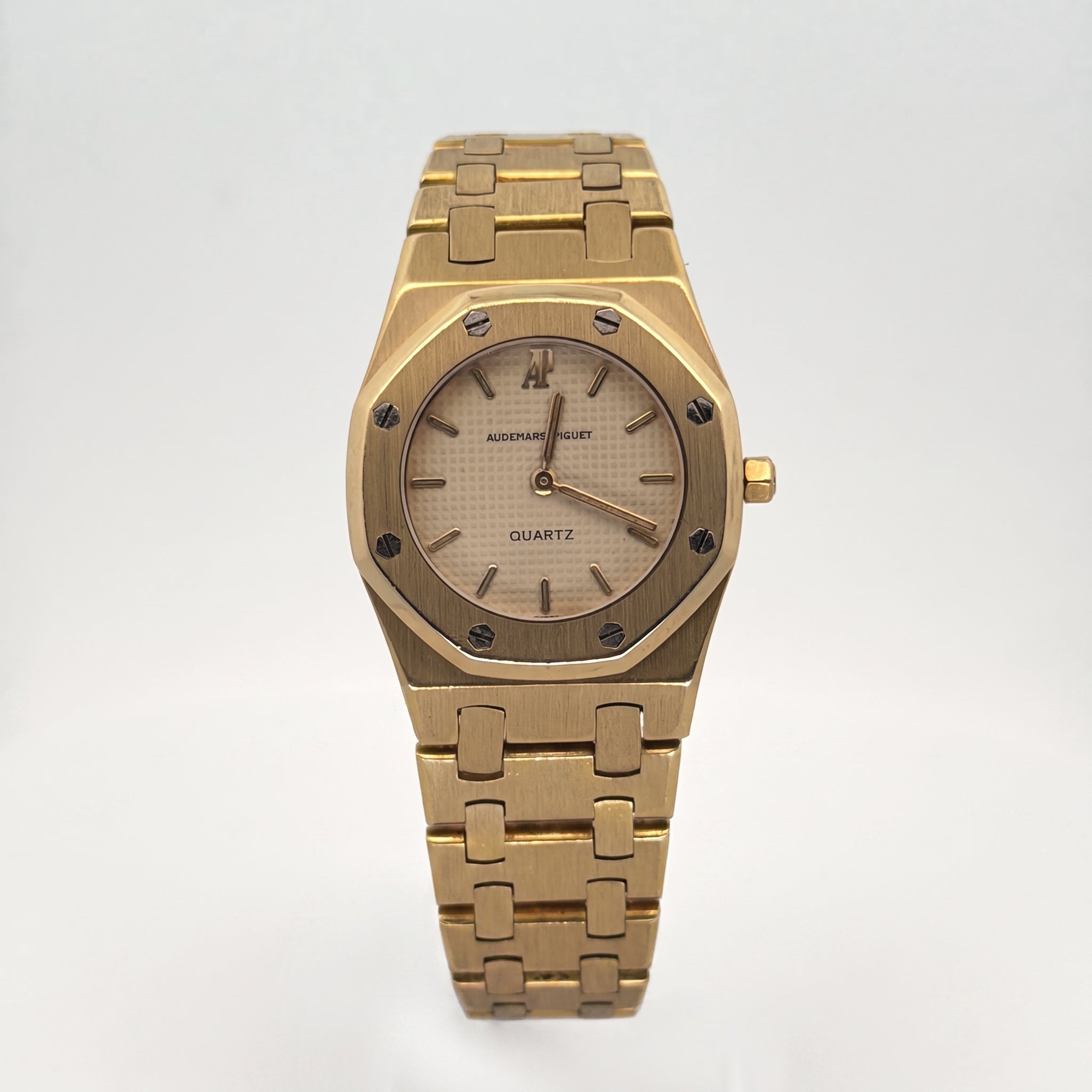 Audemars Piguet Royal Oak 6007BA Yellow Gold Champagne Dial