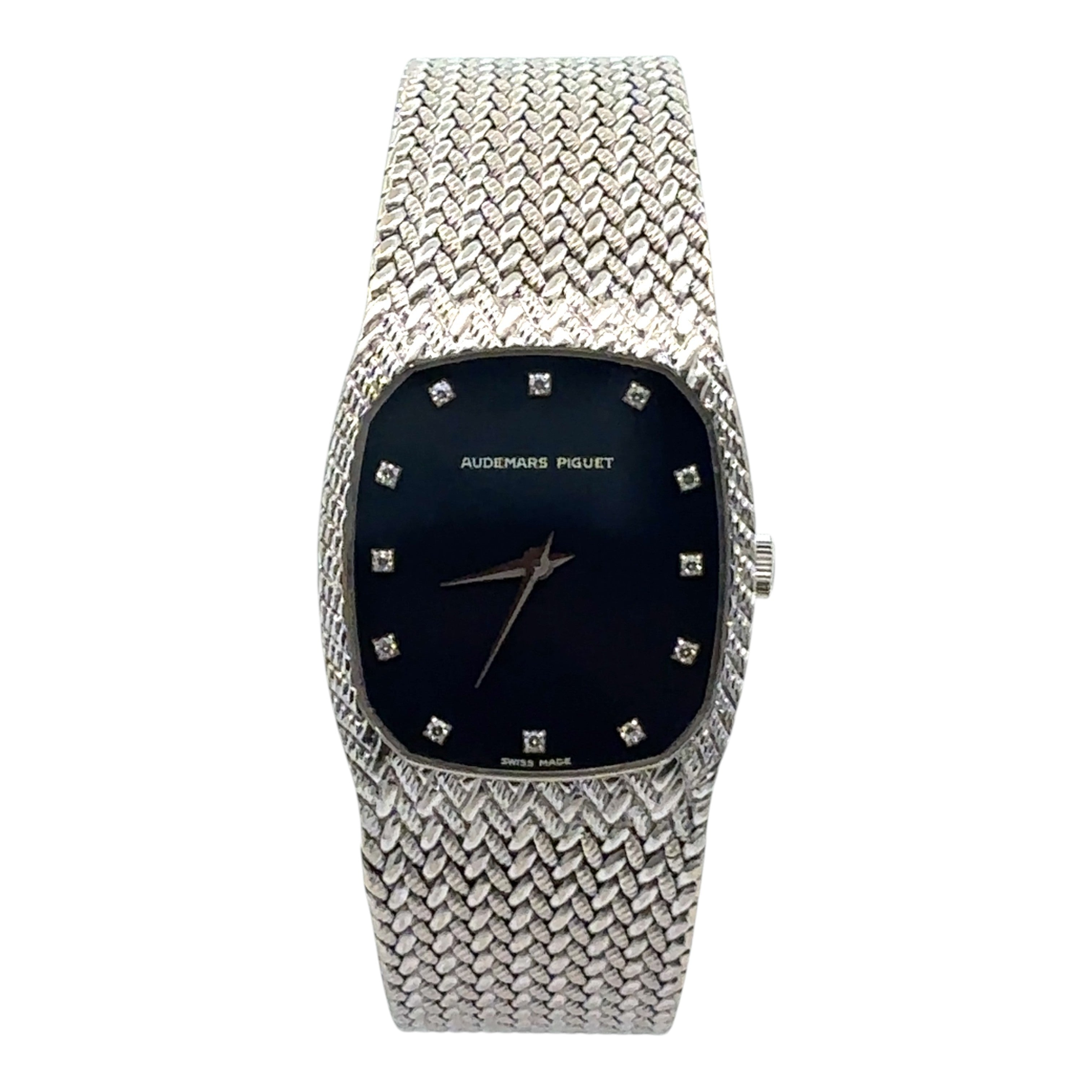 Audemars Piguet Cobra 2080 WG White Gold Black Diamond Dial