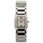 Patek Philippe Twenty-4 4910/10A-001 Steel White Diamond Dial - Front View by Patek Philippe