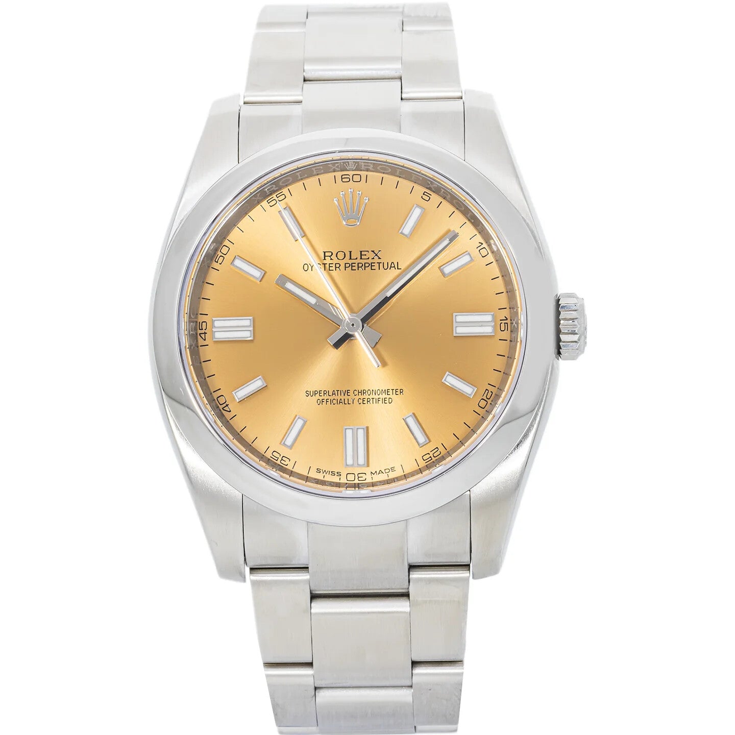 Rolex Oyster Perpetual 36 116000 Steel White Grape Dial