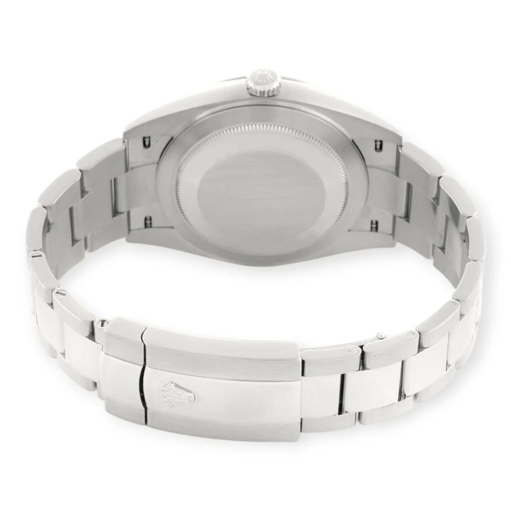 Rolex Oyster Perpetual 41mm 126300 Blue Roman Dial - Angle View by Rolex
