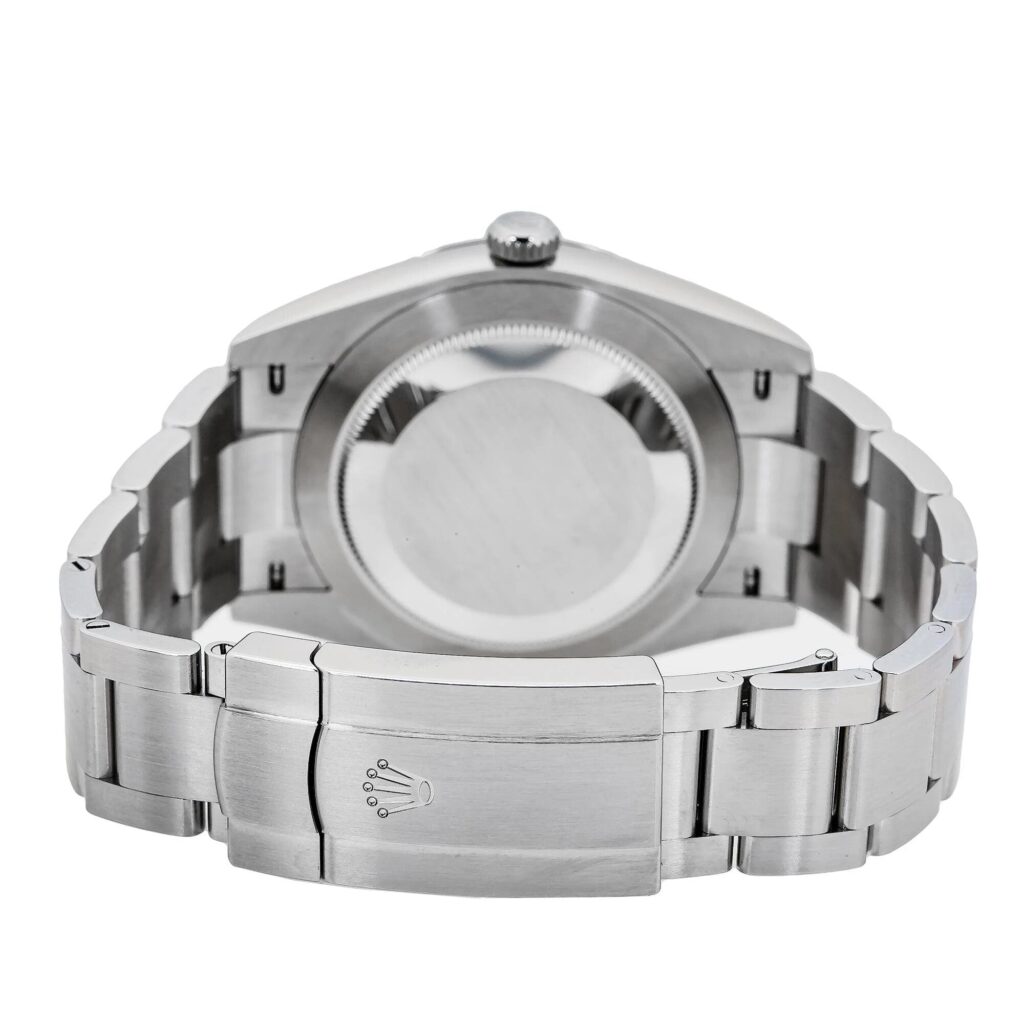 Rolex Oyster Perpetual 41 134300 Steel Blue Dial - Angle View by Rolex
