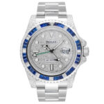 Rolex GMT-Master II 116710LN Steel Pave Diamond Dial - Front View by Rolex