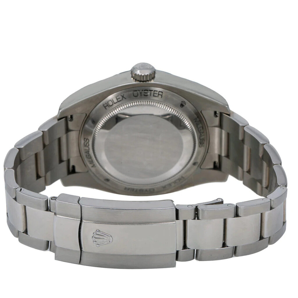 Rolex Milgauss 116400 Stainless Steel Black Dial - Angle View by Rolex