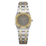 Audemars Piguet Royal Oak 66270SA Steel & Yellow Gold Grey Dial 25mm - Front View by Audemars Piguet
