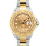 Rolex Yacht-Master 16623 Two-Tone Steel & Yellow Gold Champagne Dial - Front View by Rolex