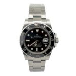 Rolex Submariner Date 116610LN Stainless Steel Black Dial - Front View by Rolex