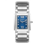 Patek Philippe Twenty~4 4910/10A-012 Blue Diamond Dial - Front View by Patek Philippe