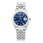Rolex Datejust 36 126234 Stainless Steel Blue Dial - Front View by Rolex