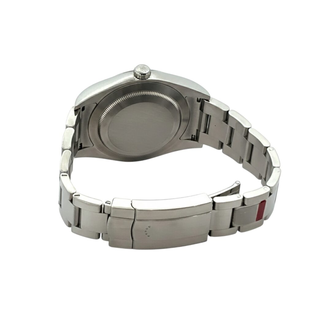 Rolex Oyster Perpetual 126000 Stainless Steel Tiffany Dial - Angle View by Rolex