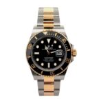 Rolex Submariner Date 126613LN Two-Tone Yellow Gold Black Dial - Front View by Rolex