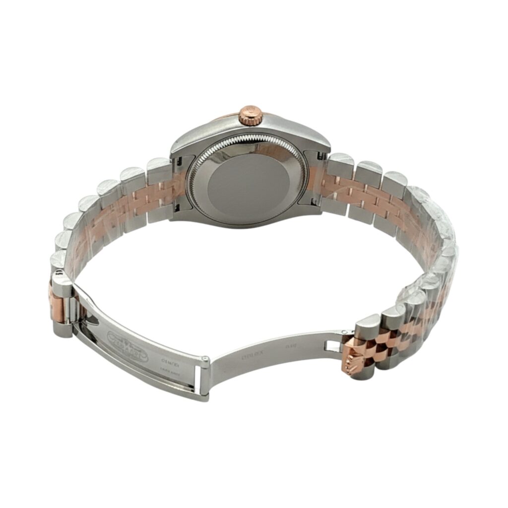 Rolex Datejust 31 178271 Steel & Rose Gold MOP Diamond Dial - Angle View by Rolex