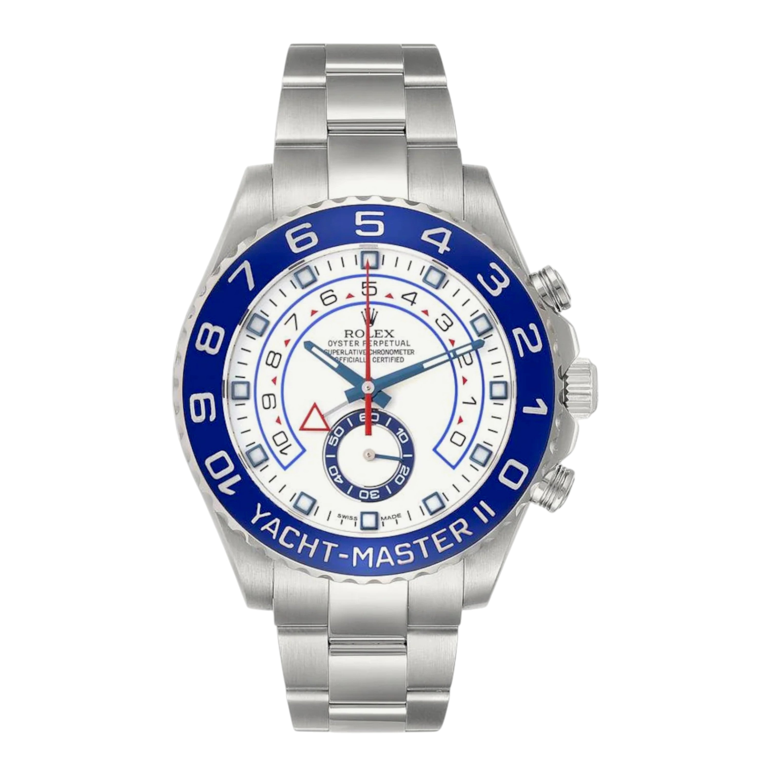 Rolex Yacht-Master II 116680 Stainless Steel White Dial