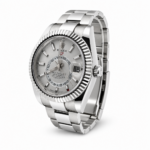 Rolex Sky-Dweller 336934 Stainless Steel White Dial - Front View by Rolex