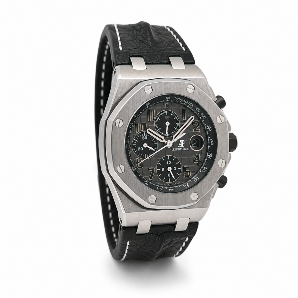 Audemars Piguet Royal Oak Offshore Chronograph 26470ST Grey Dial - Front View by Audemars Piguet