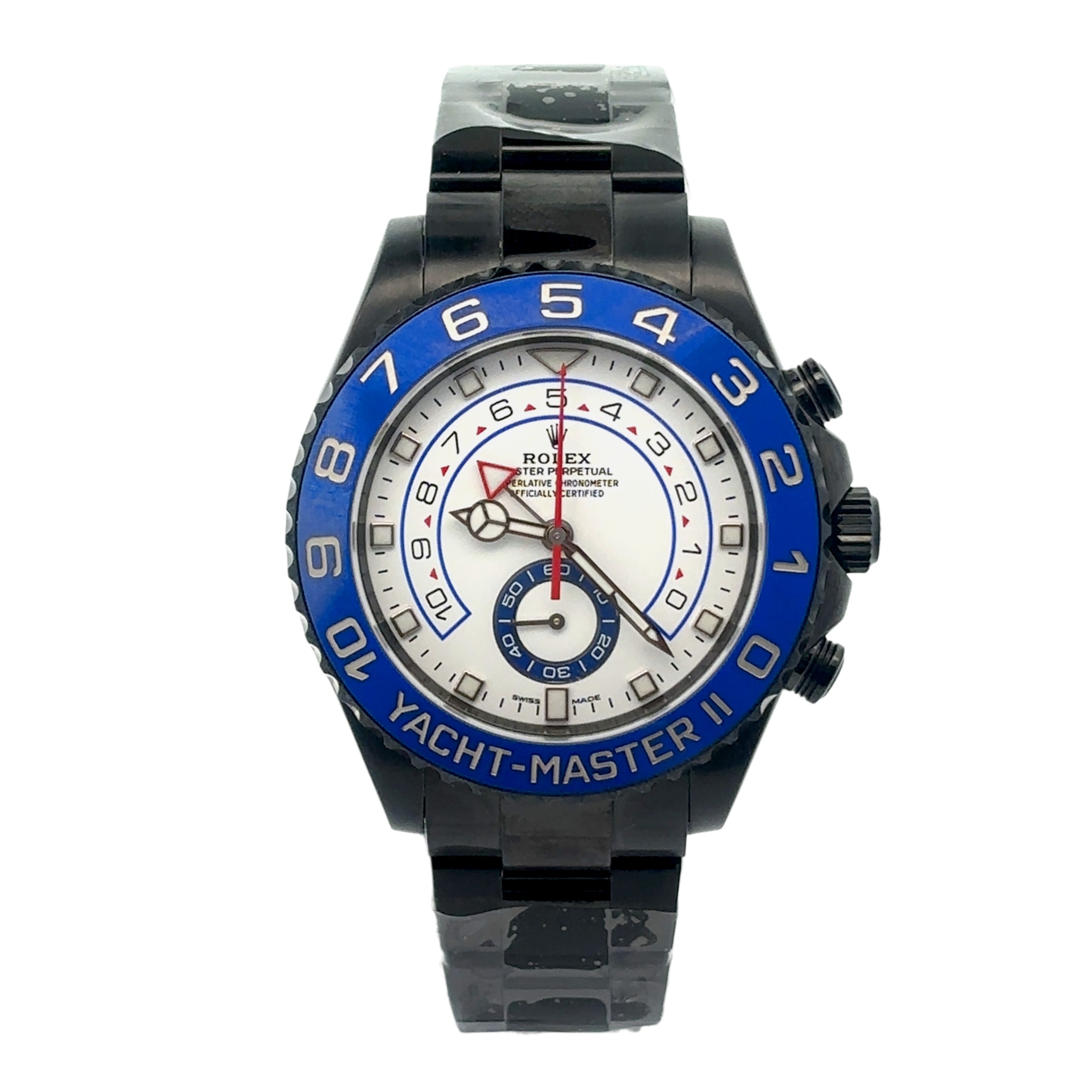 Rolex Yacht-Master II 116680 Stainless Steel White Dial