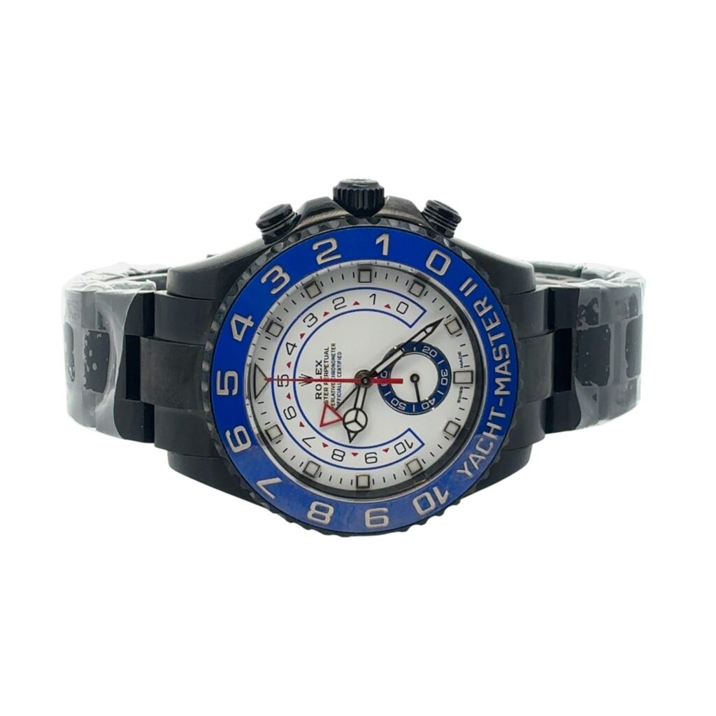 Rolex Yacht-Master II 116680 Stainless Steel White Dial - Angle View by Rolex
