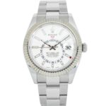 Rolex Sky-Dweller 326934 Steel White Gold White Dial - Front View by Rolex