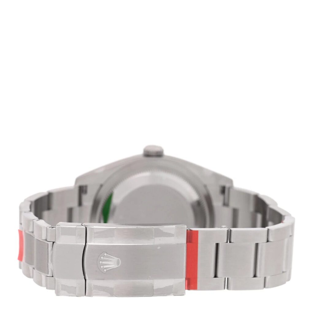 Rolex Oyster Perpetual 126000 Steel Colorful Motif Dial - Angle View by Rolex